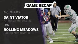 Recap: Saint Viator  vs. Rolling Meadows  2015