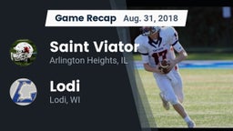 Recap: Saint Viator  vs. Lodi  2018