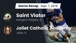 Recap: Saint Viator  vs. Joliet Catholic Academy  2018