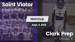 Matchup: Saint Viator High vs. Clark Prep  2019