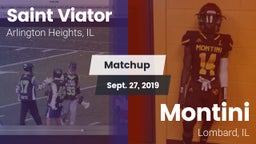 Matchup: Saint Viator High vs. Montini  2019