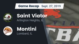 Recap: Saint Viator  vs. Montini  2019