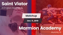 Matchup: Saint Viator High vs. Marmion Academy  2019