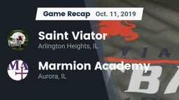 Recap: Saint Viator  vs. Marmion Academy  2019