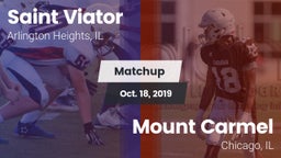 Matchup: Saint Viator High vs. Mount Carmel  2019