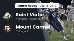 Recap: Saint Viator  vs. Mount Carmel  2019