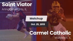Matchup: Saint Viator High vs. Carmel Catholic  2019