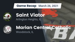 Recap: Saint Viator  vs. Marian Central Catholic  2021