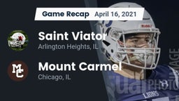 Recap: Saint Viator  vs. Mount Carmel  2021