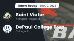 Recap: Saint Viator  vs. DePaul College Prep  2022