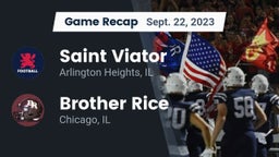 Recap: Saint Viator  vs. Brother Rice  2023