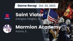 Recap: Saint Viator  vs. Marmion Academy  2023