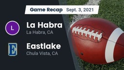 Recap: La Habra  vs. Eastlake  2021