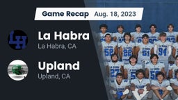 Recap: La Habra  vs. Upland  2023