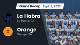Recap: La Habra  vs. Orange  2023