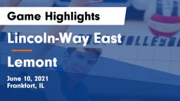 Lincoln-Way East  vs Lemont Game Highlights - June 10, 2021