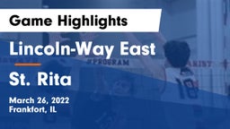 Lincoln-Way East  vs St. Rita  Game Highlights - March 26, 2022