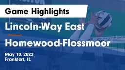 Lincoln-Way East  vs Homewood-Flossmoor  Game Highlights - May 10, 2022