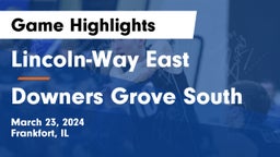 Lincoln-Way East  vs Downers Grove South Game Highlights - March 23, 2024