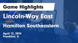 Lincoln-Way East  vs Hamilton Southeastern Game Highlights - April 12, 2024