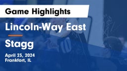 Lincoln-Way East  vs Stagg  Game Highlights - April 23, 2024