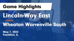 Lincoln-Way East  vs Wheaton Warrenville South Game Highlights - May 7, 2024