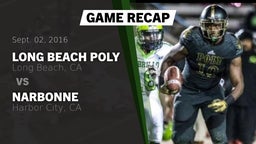 Recap: Long Beach Poly  vs. Narbonne  2016