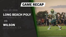 Recap: Long Beach Poly  vs. Wilson  2016