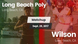 Matchup: Long Beach Poly vs. Wilson  2017
