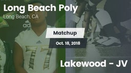 Matchup: Long Beach Poly vs. Lakewood  - JV 2018