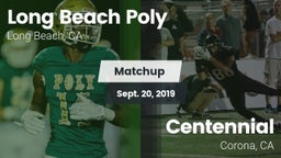 Matchup: Long Beach Poly vs. Centennial  2019