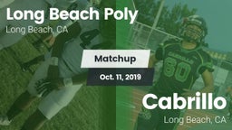 Matchup: Long Beach Poly vs. Cabrillo  2019