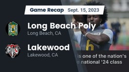 Recap: Long Beach Poly  vs. Lakewood  2023