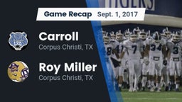 Recap: Carroll  vs. Roy Miller  2017