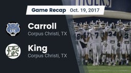 Recap: Carroll  vs. King  2017
