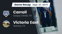 Recap: Carroll  vs. Victoria East  2019