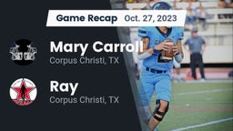 Recap: Mary Carroll  vs. Ray  2023