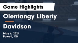 Olentangy Liberty  vs Davidson  Game Highlights - May 6, 2021
