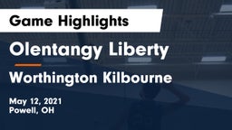 Olentangy Liberty  vs Worthington Kilbourne  Game Highlights - May 12, 2021