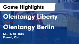 Olentangy Liberty  vs Olentangy Berlin  Game Highlights - March 18, 2023