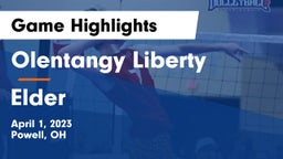 Olentangy Liberty  vs Elder  Game Highlights - April 1, 2023