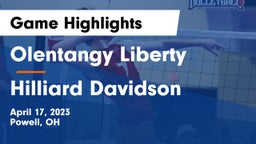 Olentangy Liberty  vs Hilliard Davidson  Game Highlights - April 17, 2023