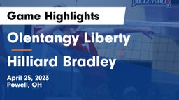 Olentangy Liberty  vs Hilliard Bradley  Game Highlights - April 25, 2023