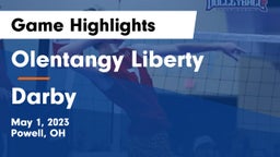 Olentangy Liberty  vs Darby  Game Highlights - May 1, 2023