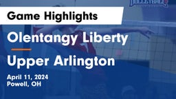 Olentangy Liberty  vs Upper Arlington  Game Highlights - April 11, 2024