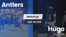 Matchup: Antlers  vs. Hugo  2018