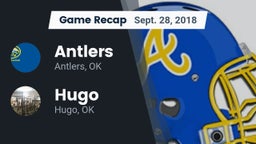 Recap: Antlers  vs. Hugo  2018