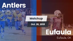 Matchup: Antlers  vs. Eufaula  2018