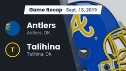 Recap: Antlers  vs. Talihina  2019