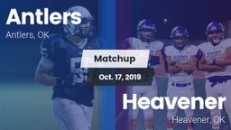 Matchup: Antlers  vs. Heavener  2019